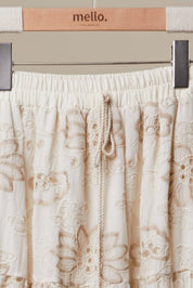 Estelle Floral Embroidered Maxi Skirt - Westly