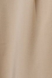 Ester Pleated Gaucho Pants - Taupe