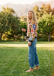 Eve Loose Fit Roll Up Barrel - Leg Denim Jeans - Westly