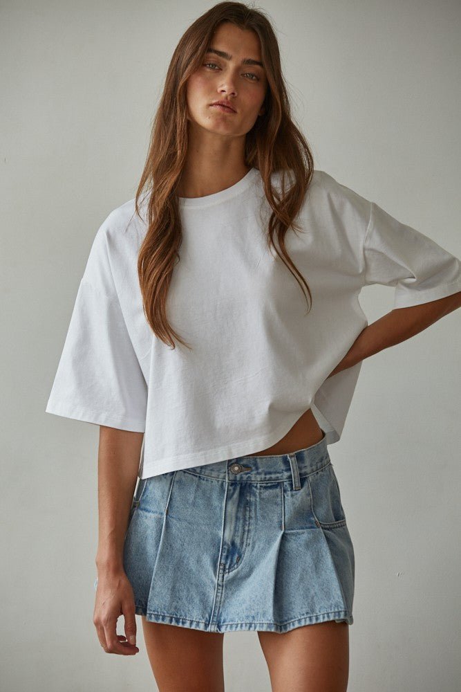 Everyday Boxy Fit Tee - Westly