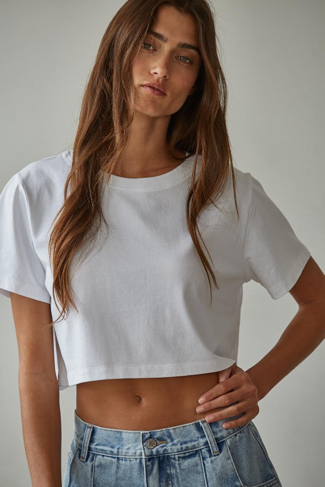Everyday Crop Tee - Westly