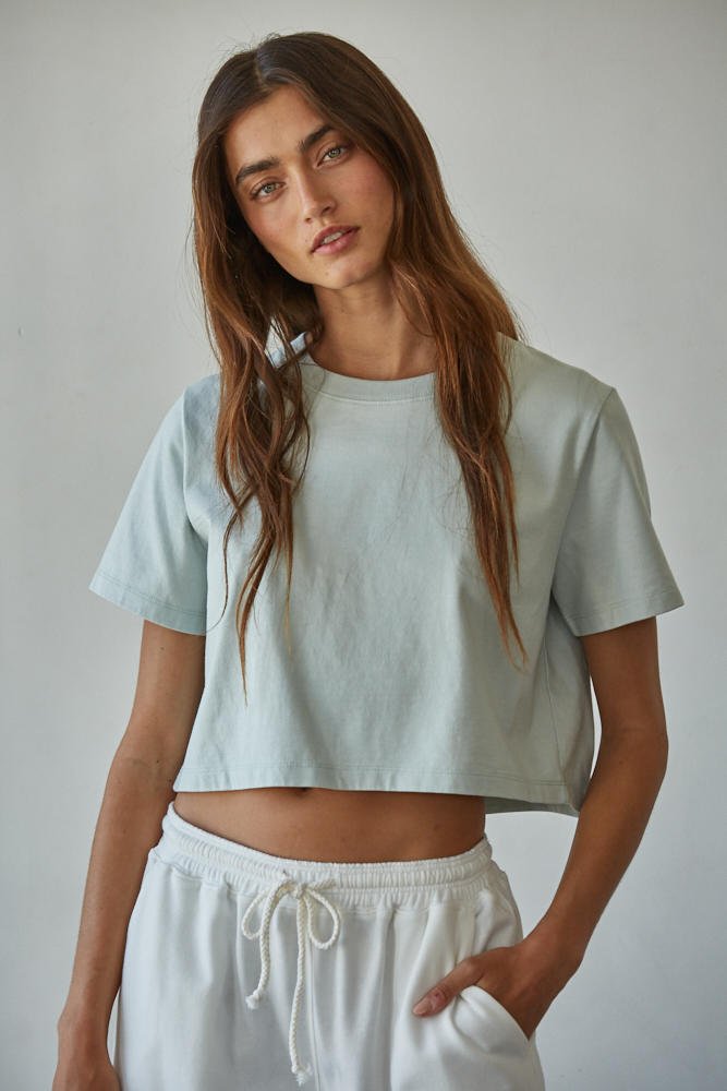 Everyday Crop Tee - Westly