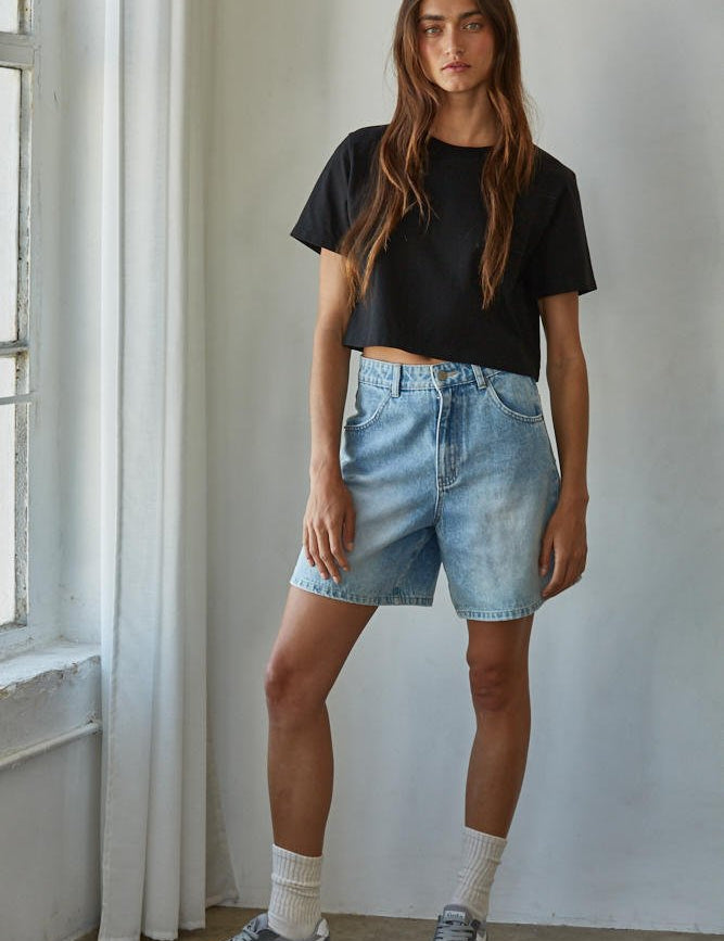 Everyday Crop Tee - Westly
