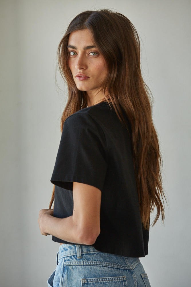 Everyday Crop Tee - Westly