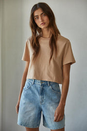 Everyday Crop Tee - Westly