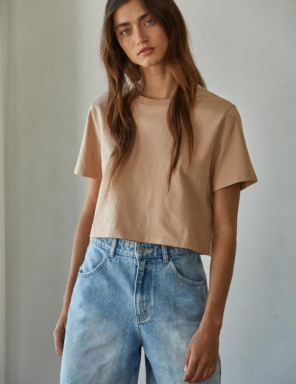 Everyday Crop Tee - Westly