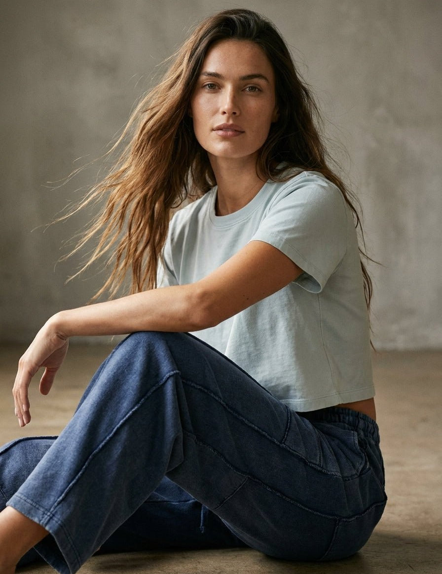 Everyday Crop Tee - Westly
