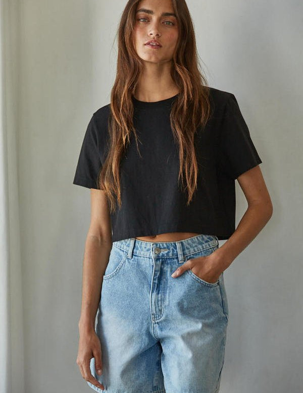 Everyday Crop Tee - Westly