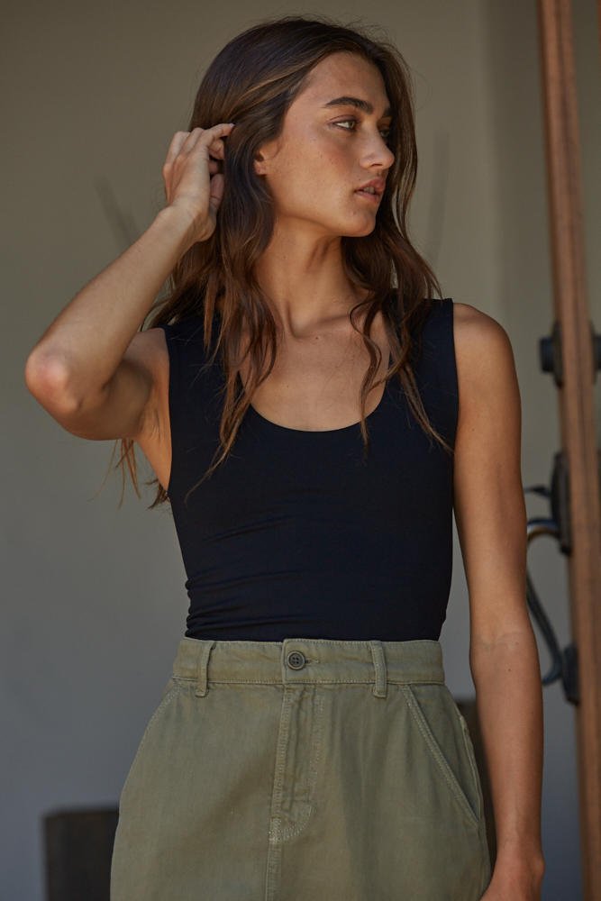 Everyday Double Layered Full Length Tank - Westly