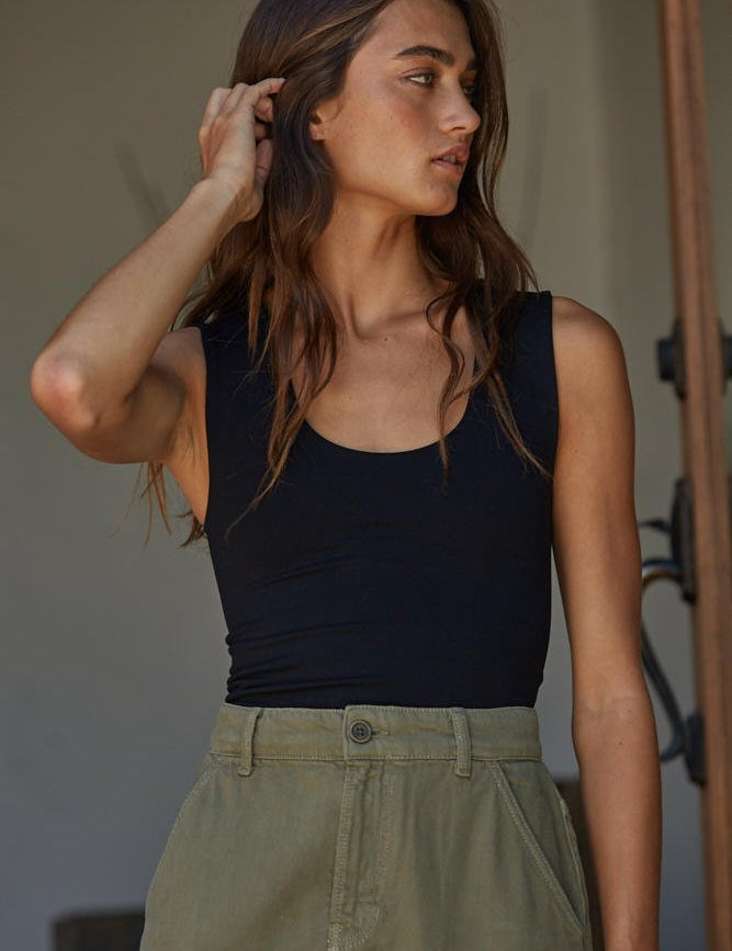 Everyday Double Layered Full Length Tank - Westly
