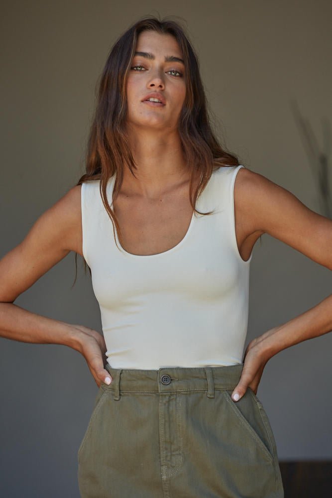 Everyday Double Layered Full Length Tank - Westly