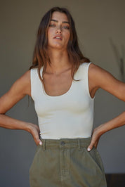 Everyday Double Layered Full Length Tank - Westly