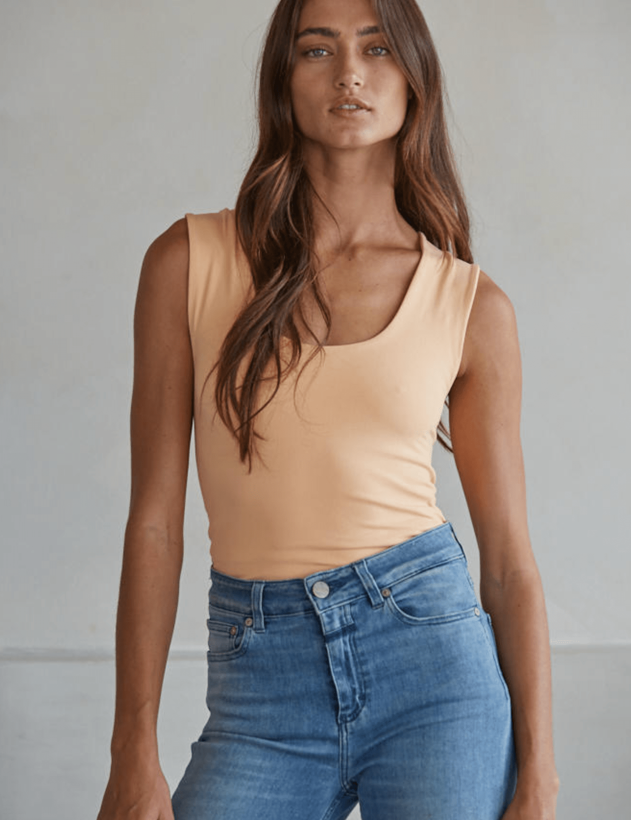 Everyday Double Layered Full Length Tank - Westly