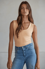 Everyday Double Layered Full Length Tank - Westly