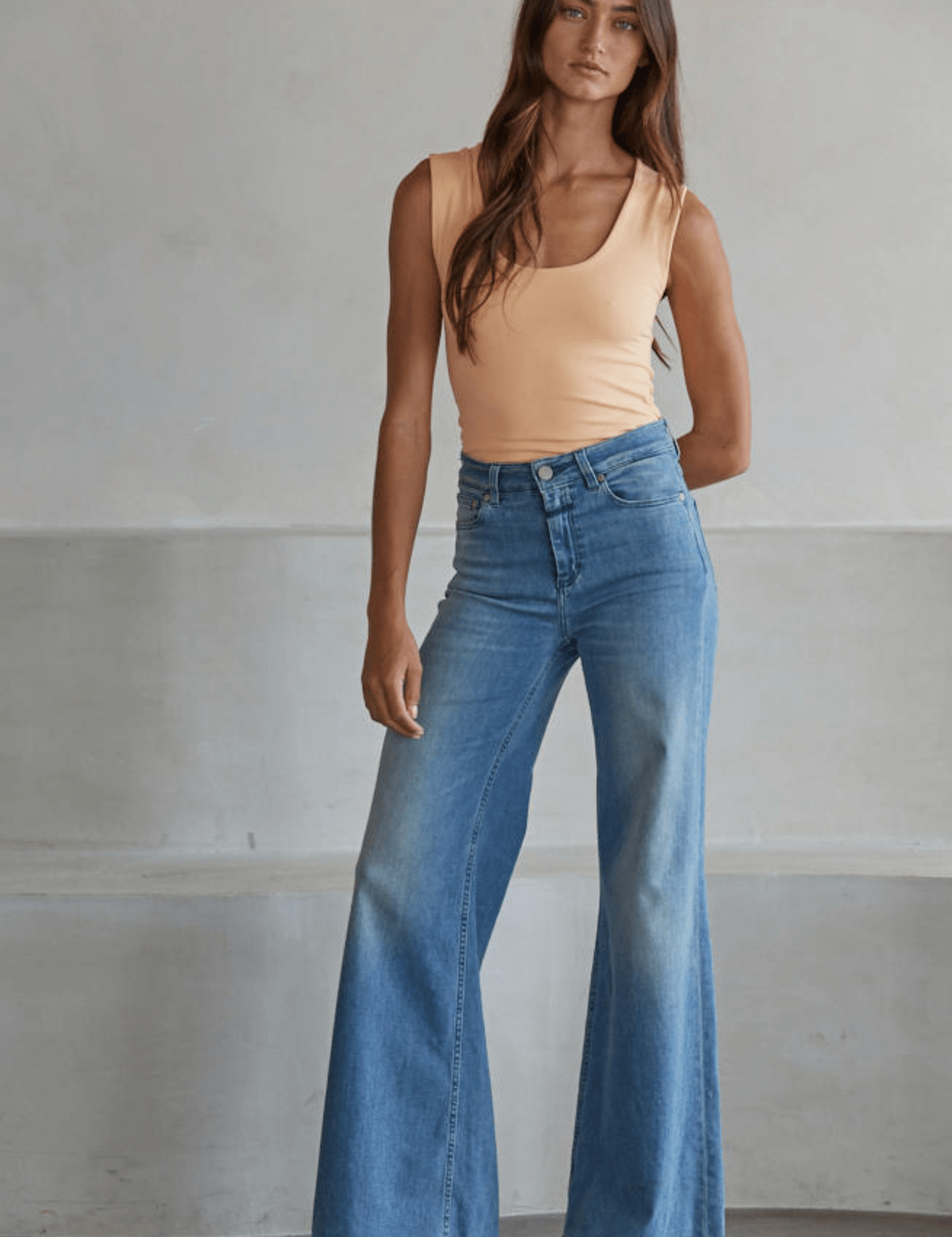 Everyday Double Layered Full Length Tank - Westly