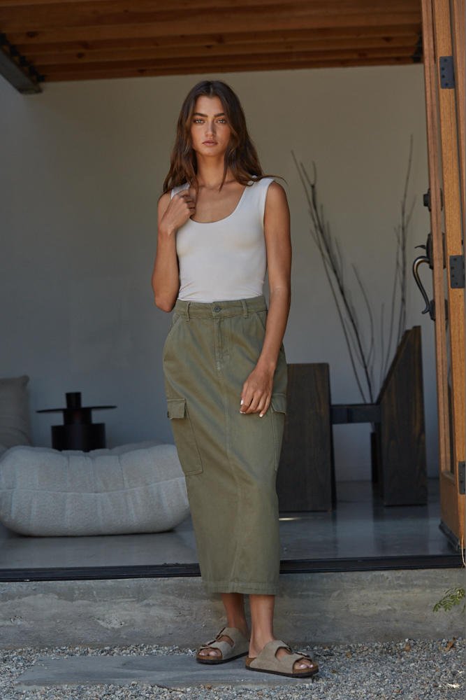 Everyday Double Layered Full Length Tank - Westly