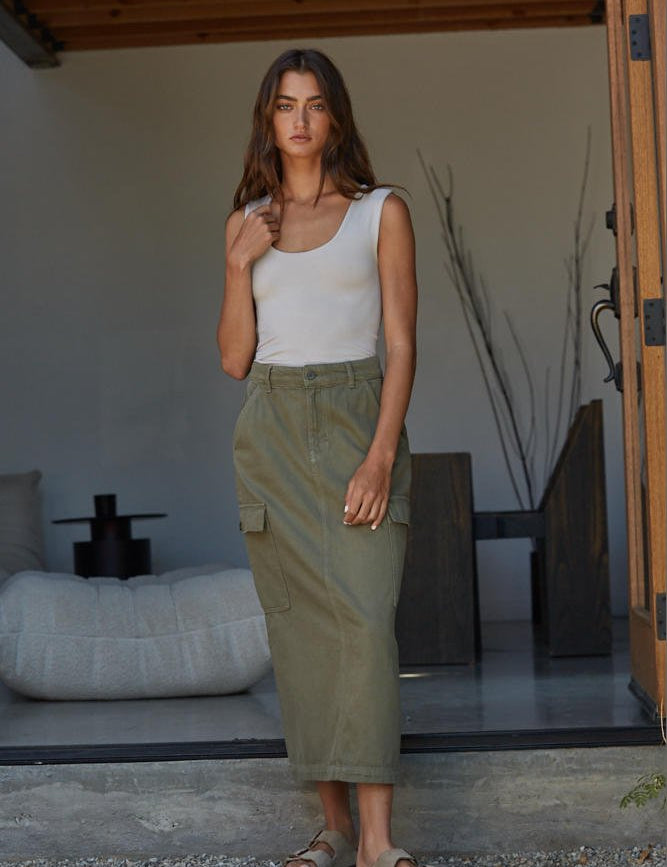 Everyday Double Layered Full Length Tank - Westly