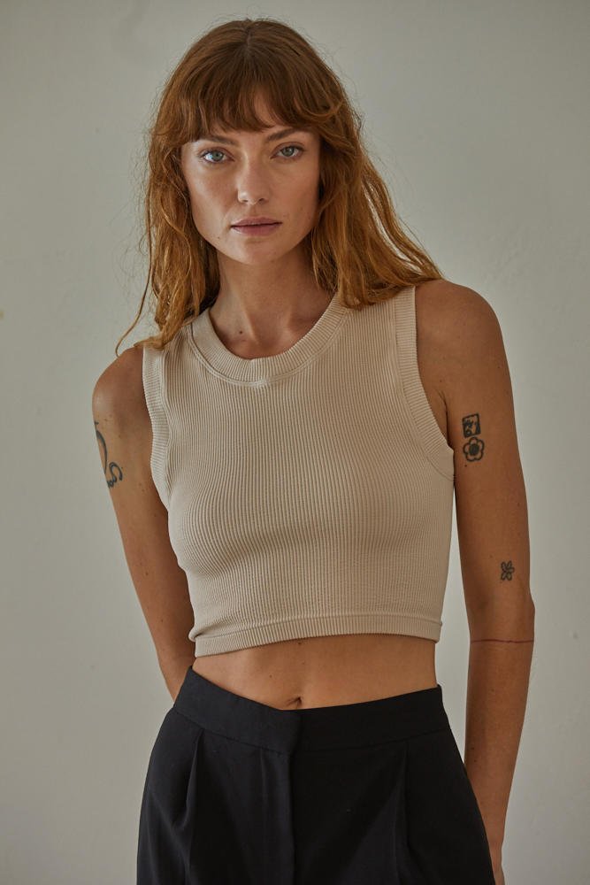 Everyday Finely Ribbed Muscle Tank - Westly