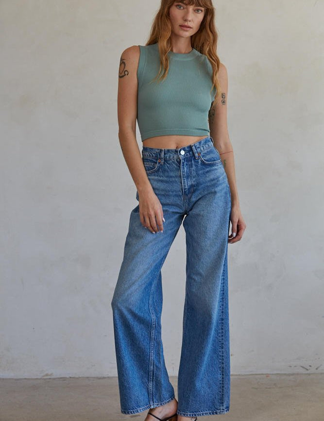 Everyday Finely Ribbed Muscle Tank - Westly