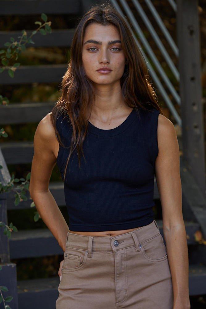 Everyday Finely Ribbed Muscle Tank - Westly