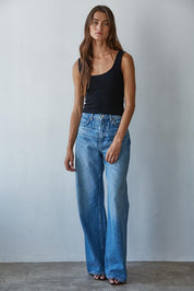 Everyday Padded Ribbed Tank - Westly