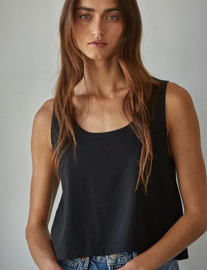 Everyday Relaxed Crop Tank - Westly