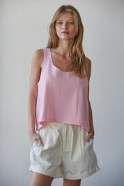 Everyday Relaxed Crop Tank - Westly