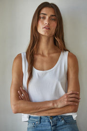 Everyday Relaxed Crop Tank - Westly