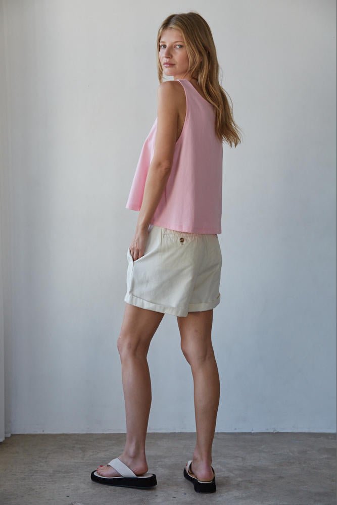 Everyday Relaxed Crop Tank - Westly