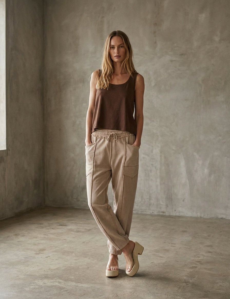 Everyday Relaxed Crop Tank - Westly