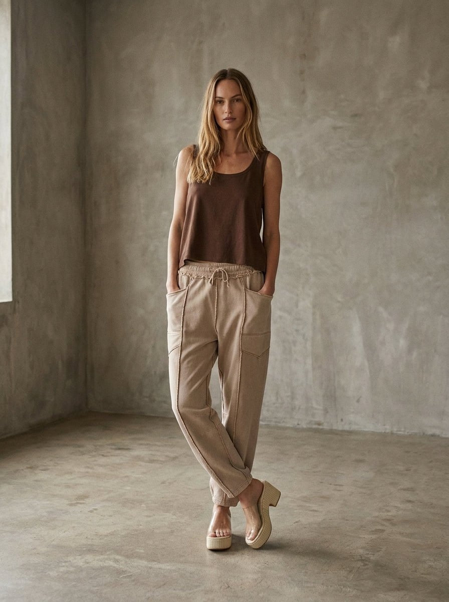Everyday Relaxed Crop Tank - Westly