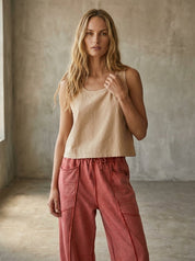 Everyday Relaxed Crop Tank - Westly