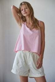 Everyday Relaxed Crop Tank - Westly