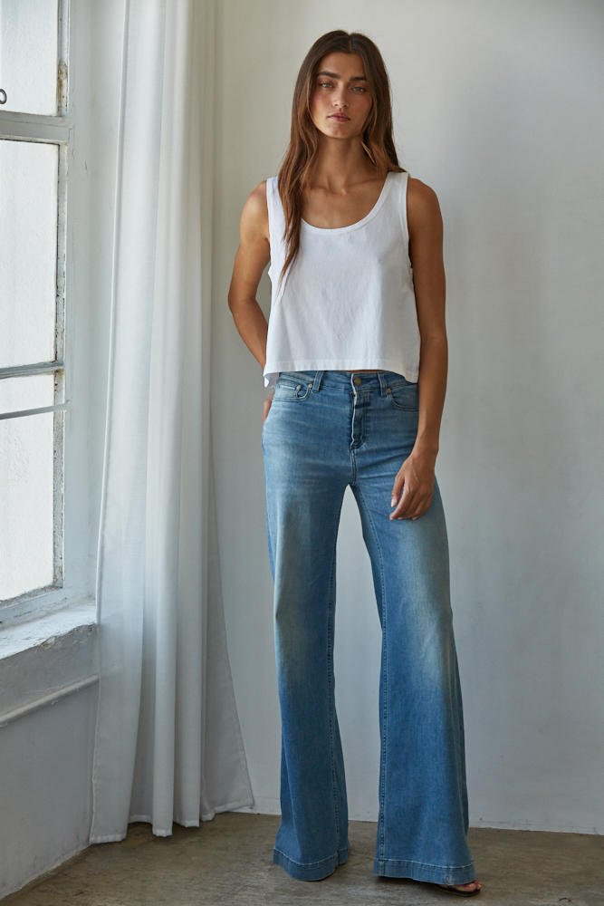 Everyday Relaxed Crop Tank - Westly