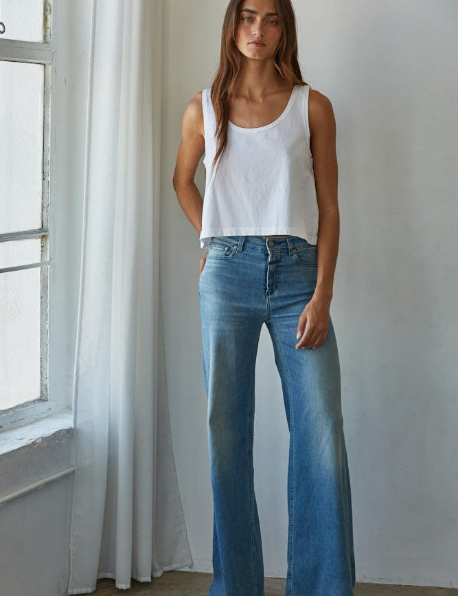 Everyday Relaxed Crop Tank - Westly