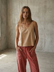 Everyday Relaxed Crop Tank - Westly
