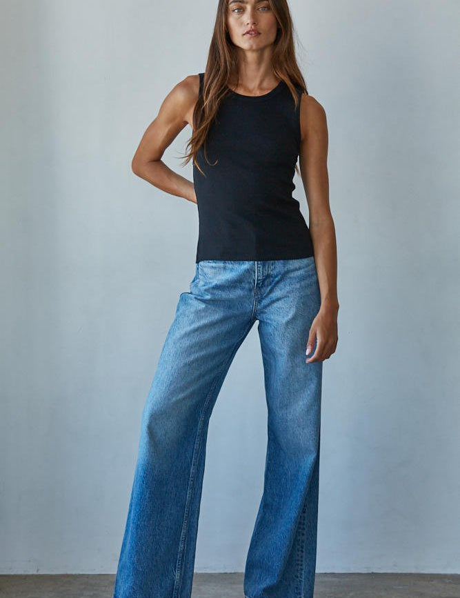 Everyday Ribbed Contour Tank - Westly