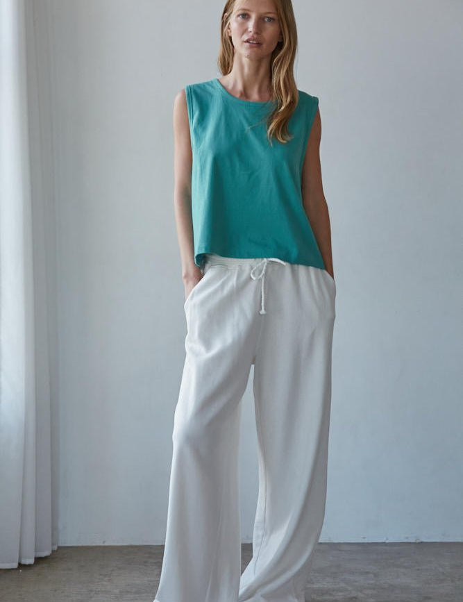 Everyday Sleeveless Crop Tee - Westly
