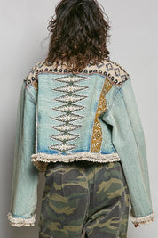 Evie Patchwork Denim Jacket - Westly