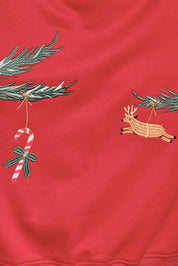Family Tradition Embroidered Ornament Sweatshirt - Westly