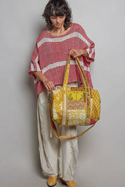 Faraway Quilted Patchwork Weekender - Westly