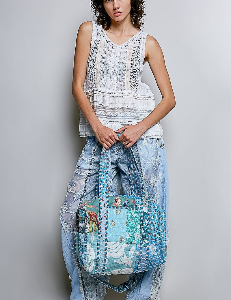 Faraway Quilted Patchwork Weekender - Westly