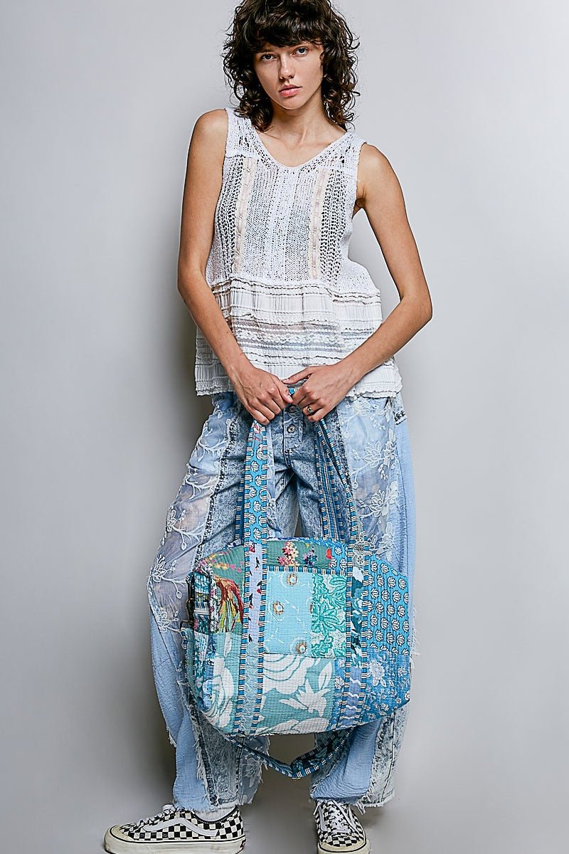Faraway Quilted Patchwork Weekender - Westly