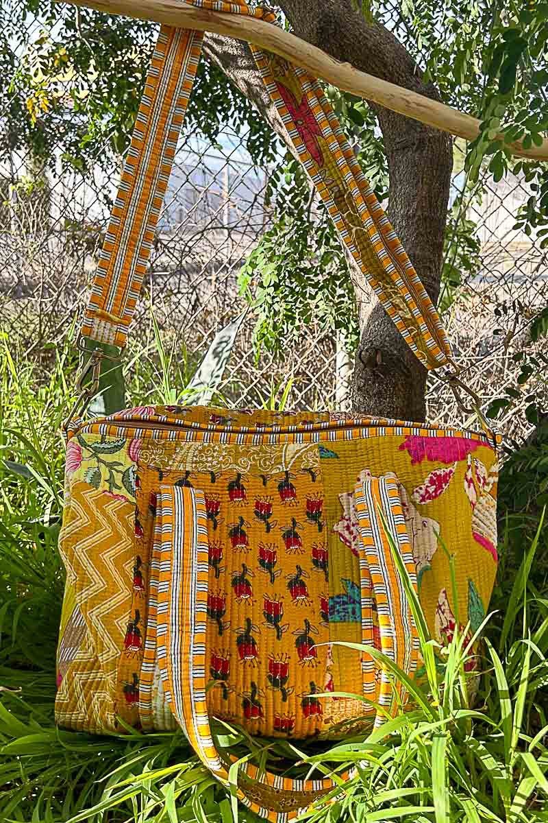 Faraway Quilted Patchwork Weekender - Westly