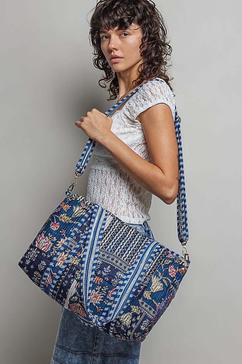Faraway Quilted Patchwork Weekender - Westly