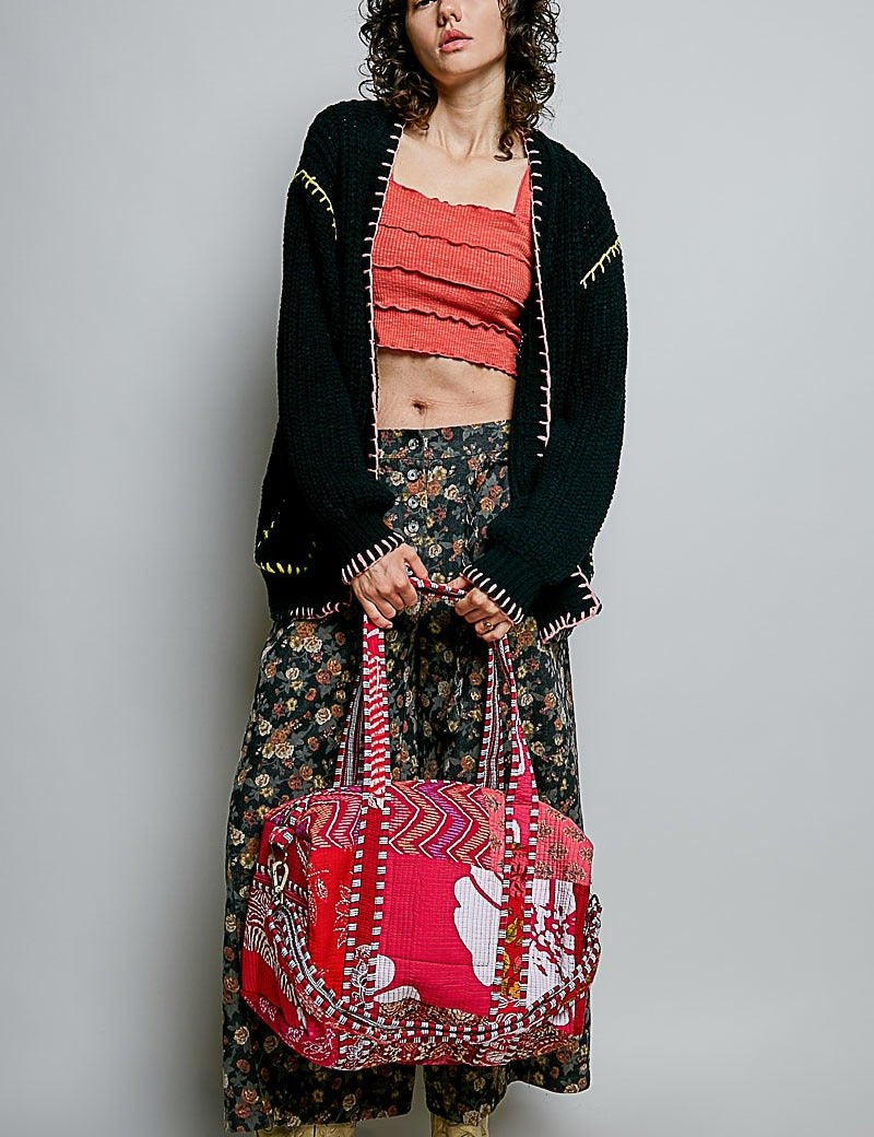 Faraway Quilted Patchwork Weekender - Westly