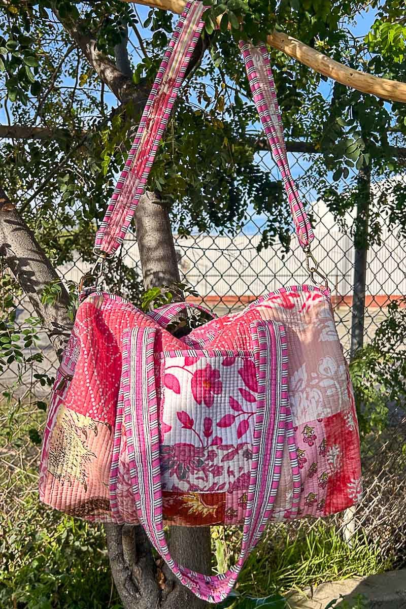 Faraway Quilted Patchwork Weekender - Westly