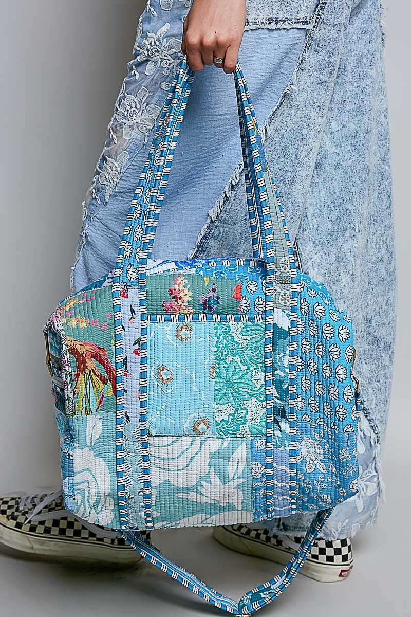 Faraway Quilted Patchwork Weekender - Westly
