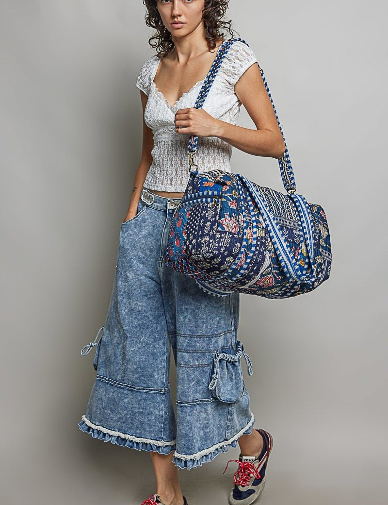 Faraway Quilted Patchwork Weekender - Westly