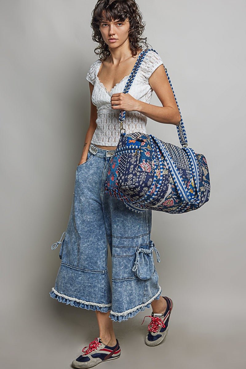 Faraway Quilted Patchwork Weekender - Westly